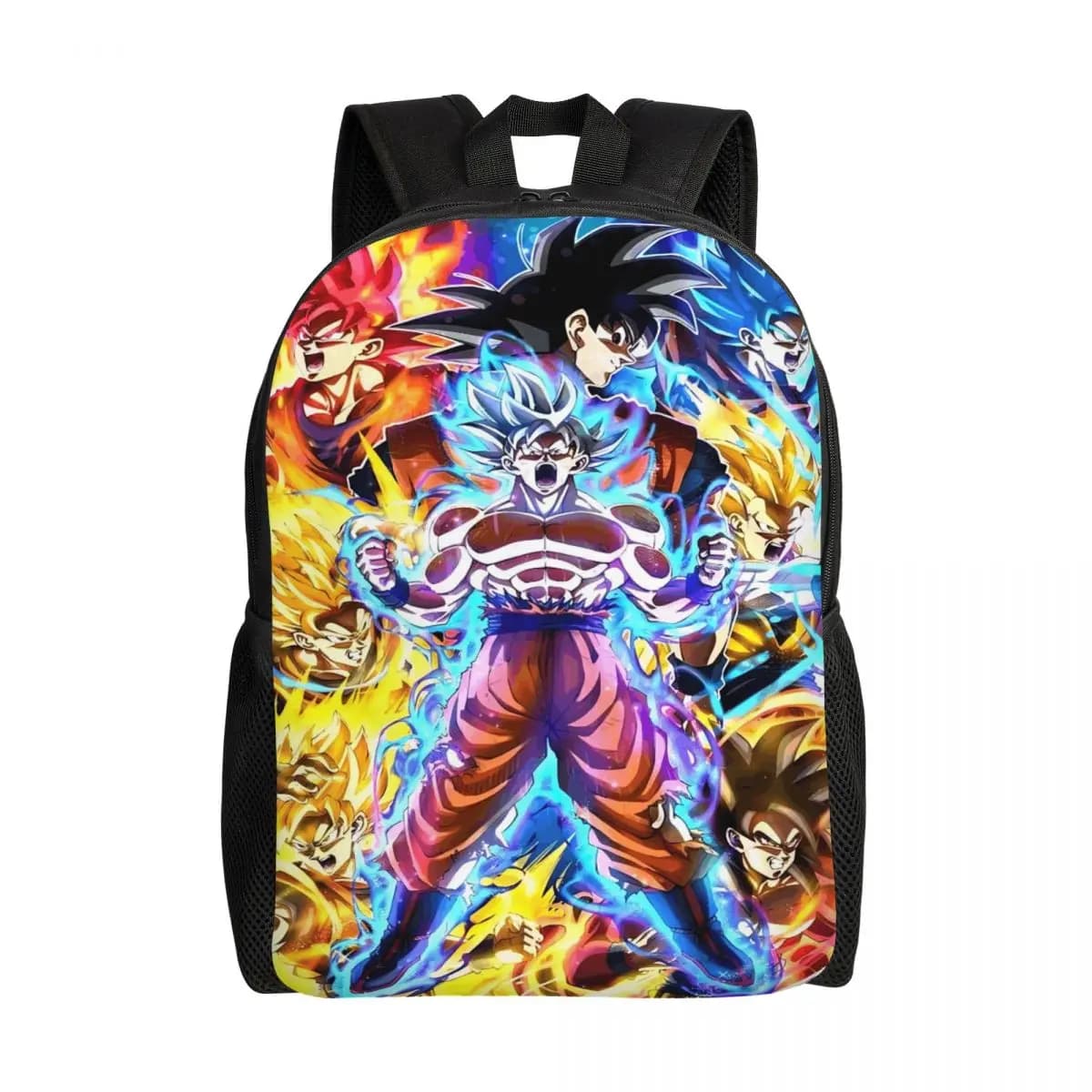 Zaino per laptop con poster personalizzato V-Vegetaes, borsa casual da donna e da uomo per studenti universitari, borsa per fumetti