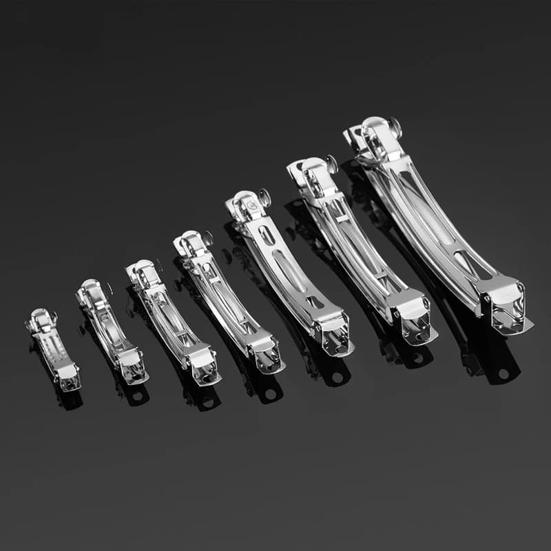 20PCS fermagli per capelli stile Barrette francesi Clip automatica impostazione fiocco forcina per gioielli che fanno risultati accessori per forcine fai da te