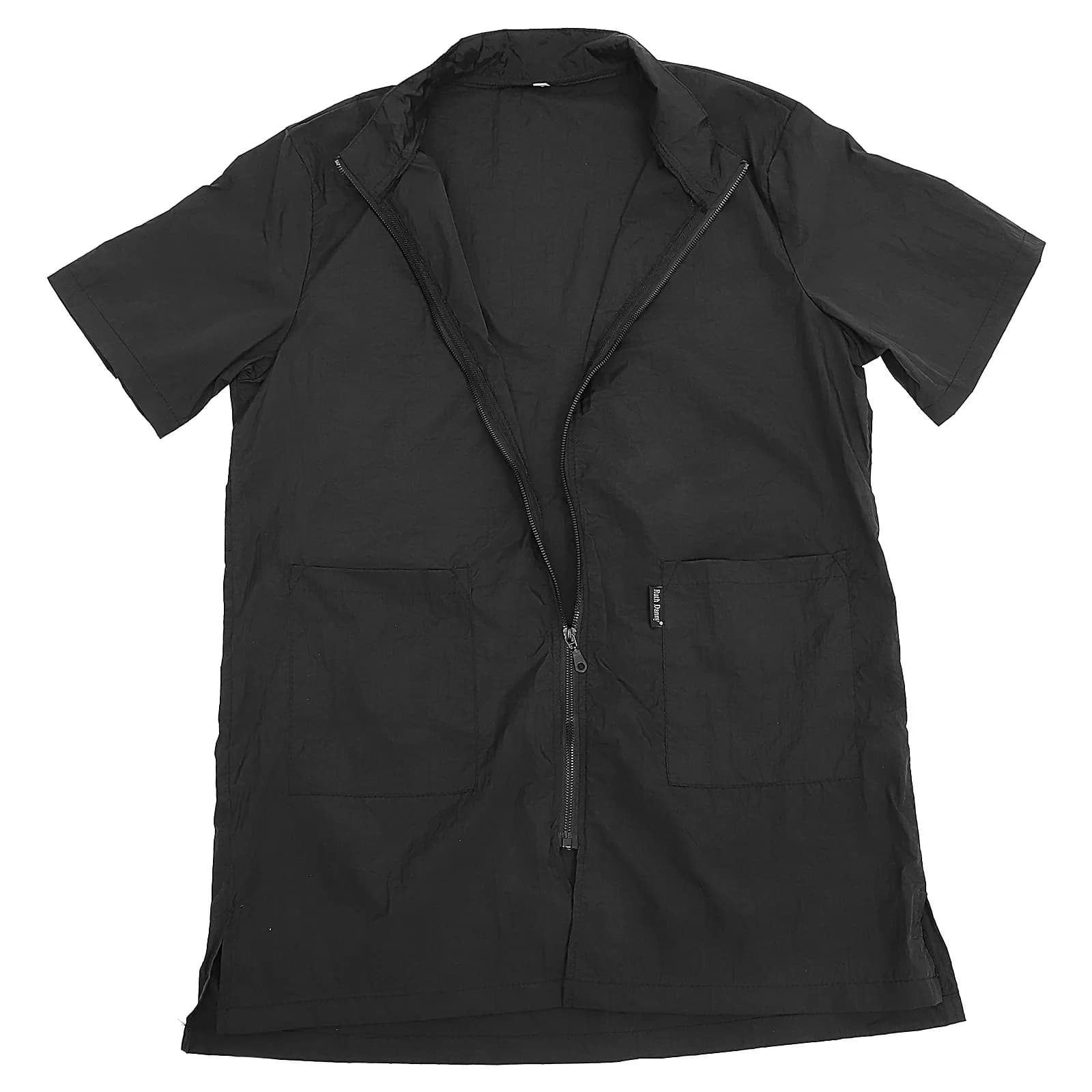 Grembiule Impermeabile per Toelettatura Cani in Nylon, Abbigliamento per Estetisti di Animali Domestici, per Toelettatura Domestica e all'Aperto, Comodo, Nero, Taglia L