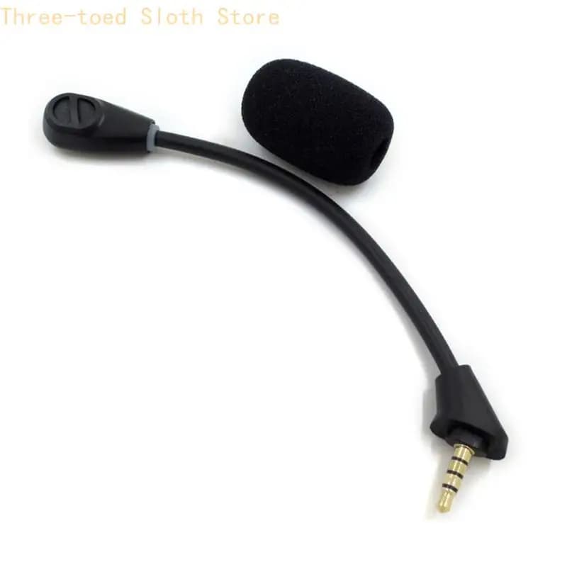 Mic detachable microphone for Cloud Wireless Gaming Headphones Replacement Mic 3.5 mm E74A