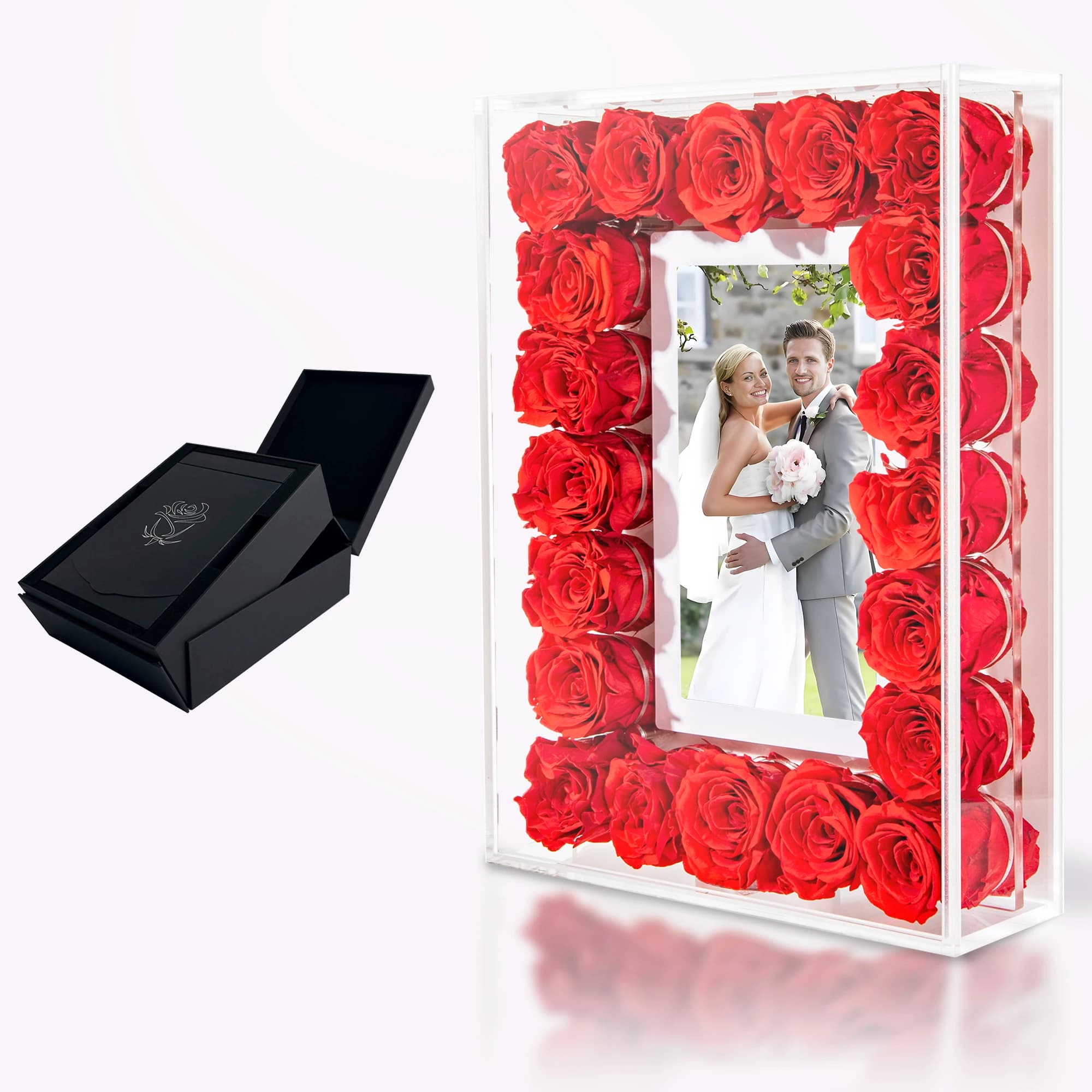 Schermo IPS Wifi APP Cornice elettronica LCD digitale per foto Ruota automatica Aggiungi foto/videos