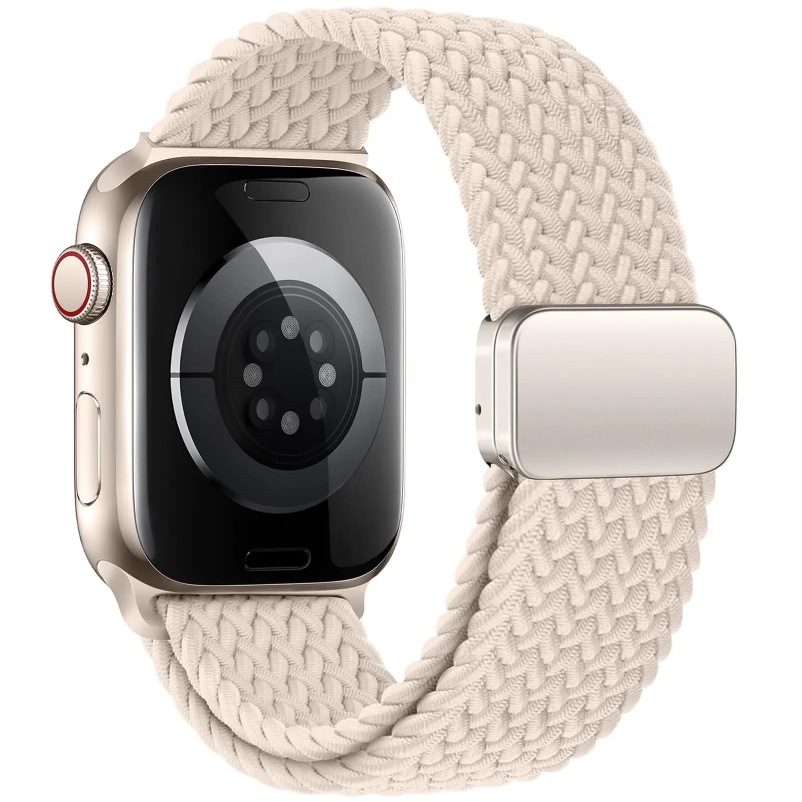 Cinturino Intrecciato per Apple Watch 40mm 45mm 41mm 44mm 42/46mm 49mm Bracciale Magnetico iWatch Serie SE 7 5 6 8 9 10 11 Ultra3 2