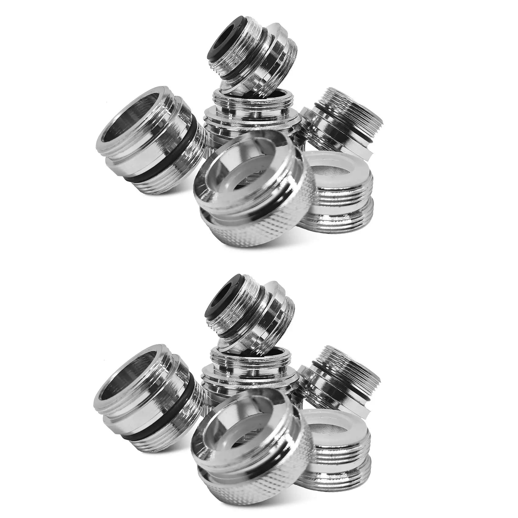 A84G-2X Faucet Adapter Kit - Diverter Adapter for Male Faucet for Washer - Garden Pipe Connector - Water Filter - Kitchen Faucet Adapter