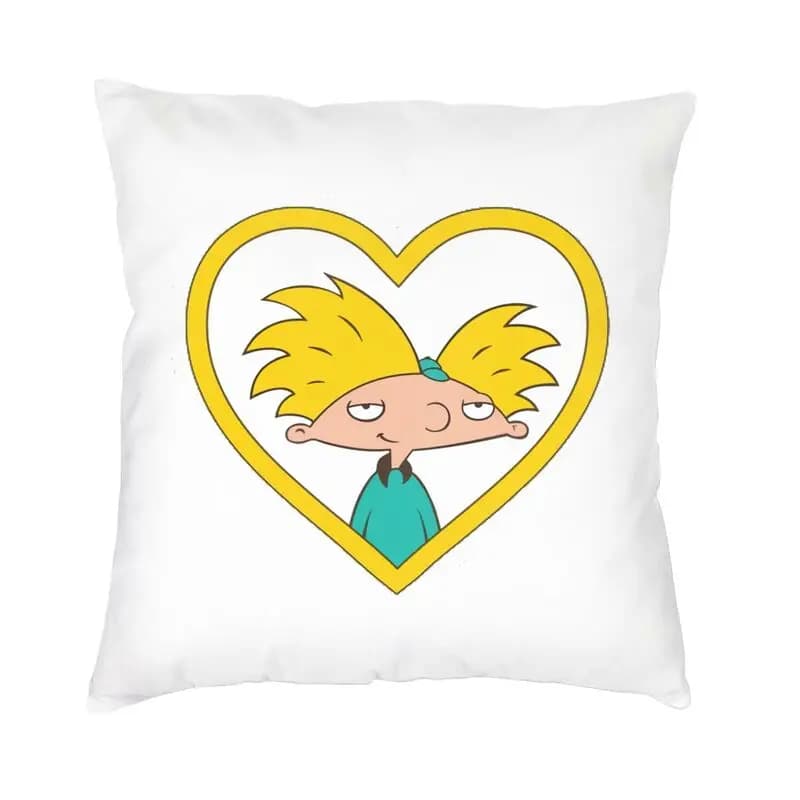 Helga Pataki Anime Animation Hey Arnold Pillow Covers Sofa Decoration Square Pillow Sheet 40x40
