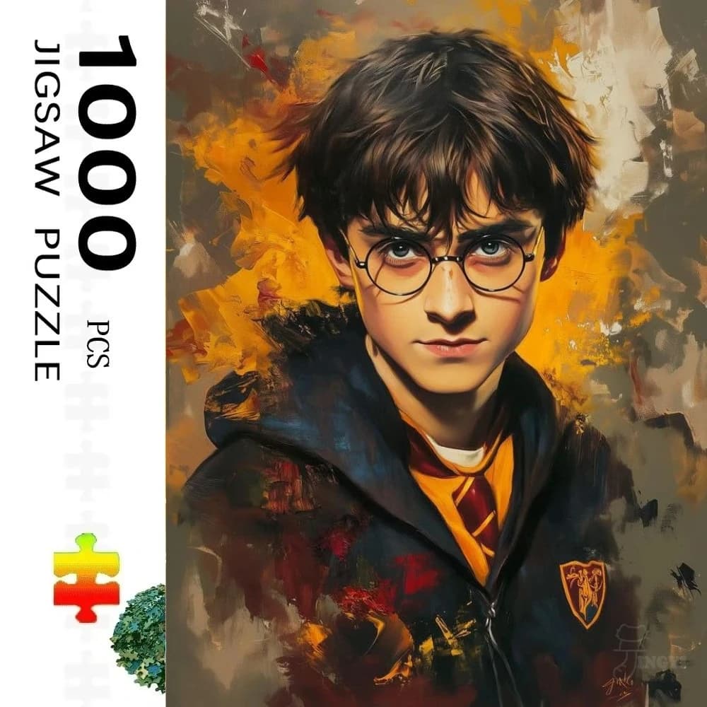 Puzzle da 500 Pezzi per Adulti, Tema Harry Potter, Decorazione per Casa e Regalo Festivo