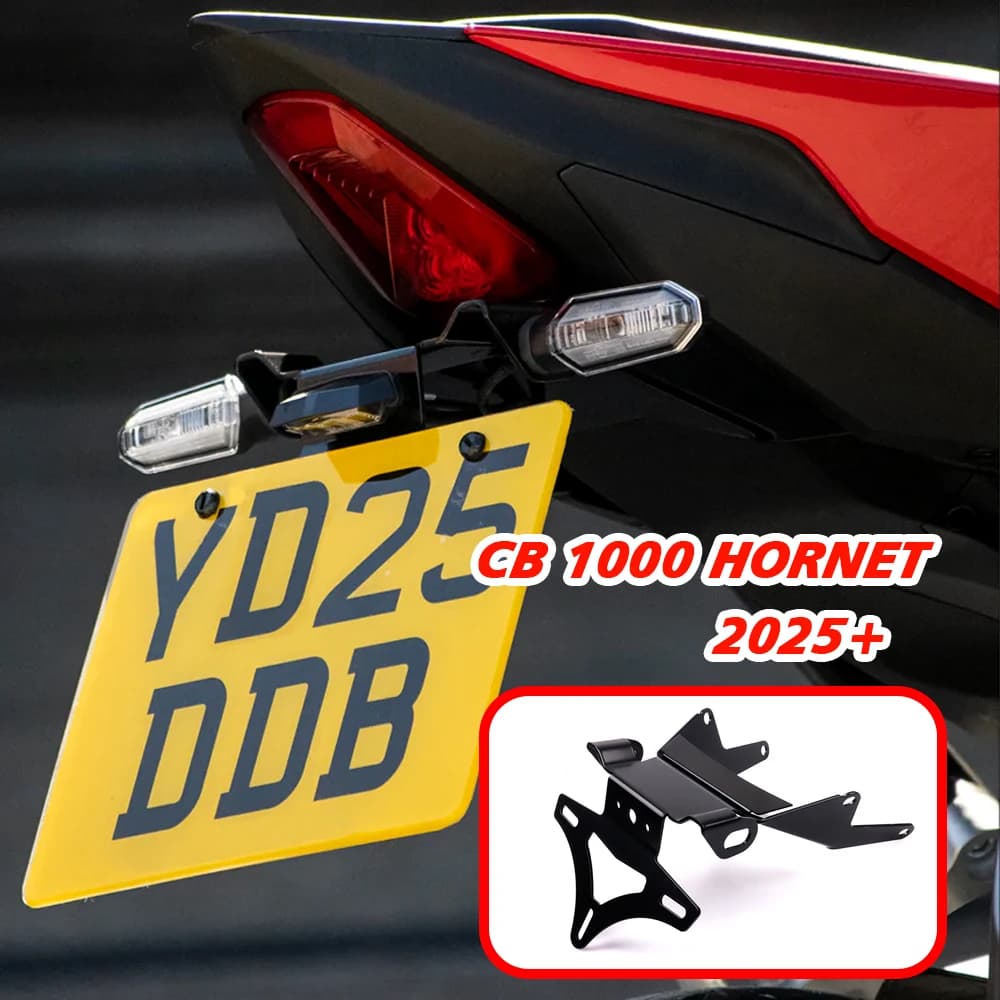 Support plate CB 1000 Hornet Tail Tidy for HONDA CB 1000 Hornet SP 2025, plug and play accessory for CB1000 2025