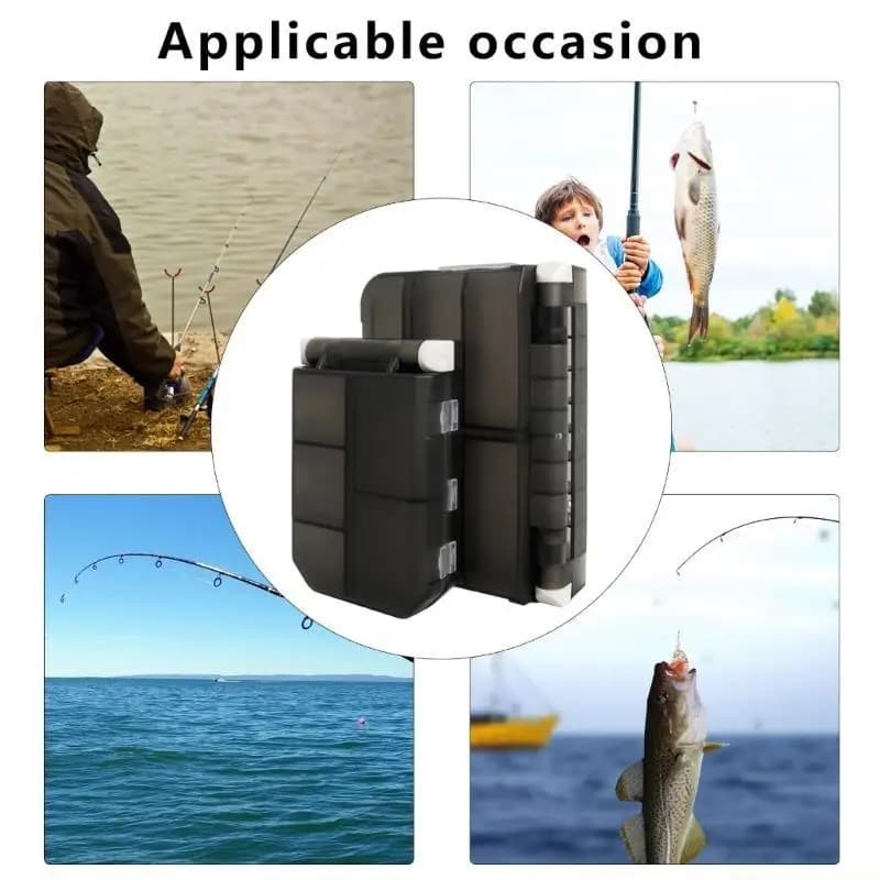 31BE Fishing equipment box Fishing tool bait box Double-sided bait box Organizers