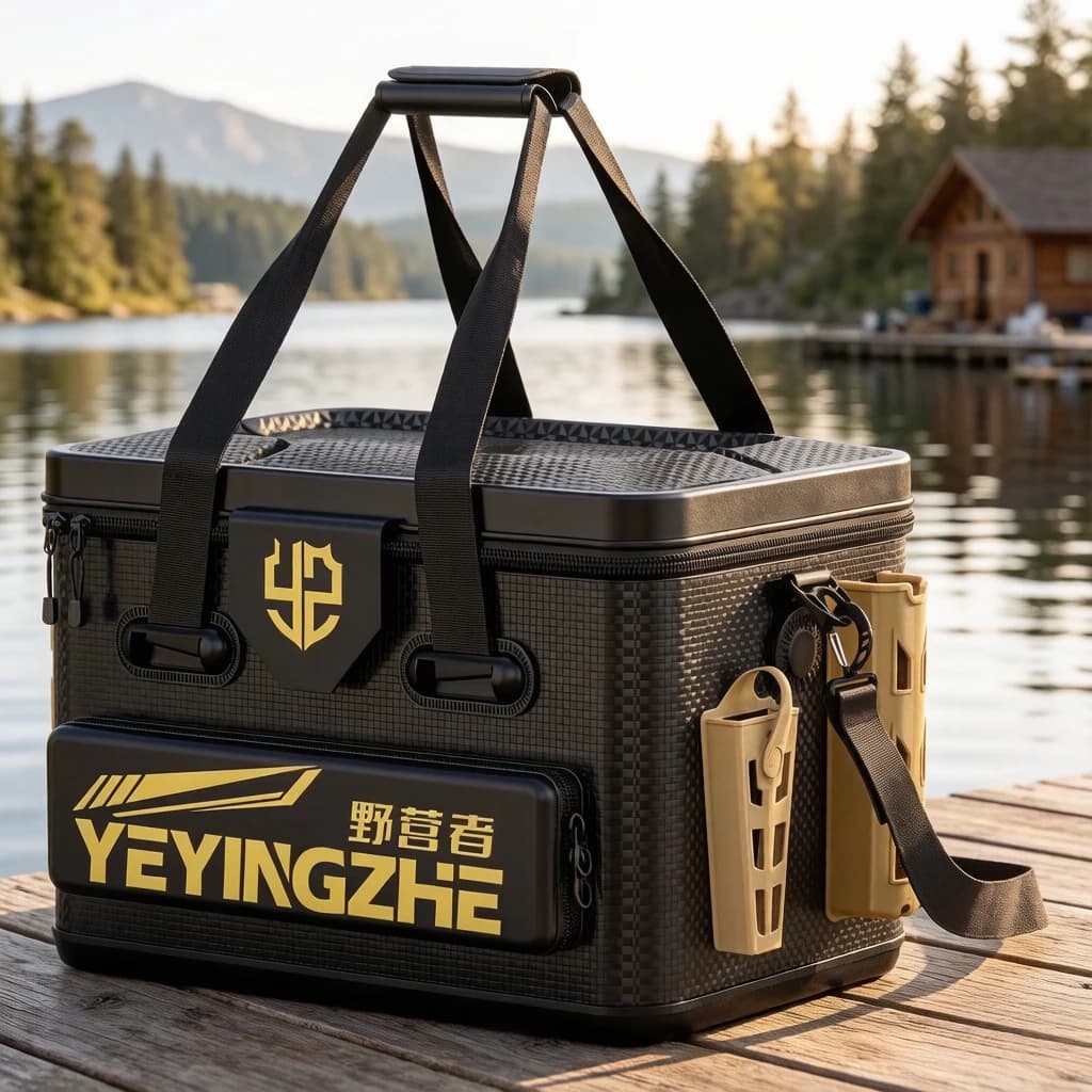 Multifunction Fishing Tackle Box Portable Fishing Seat Thickened Box Live Fish Bucket Rock Fishing Gear Organizer with Handle