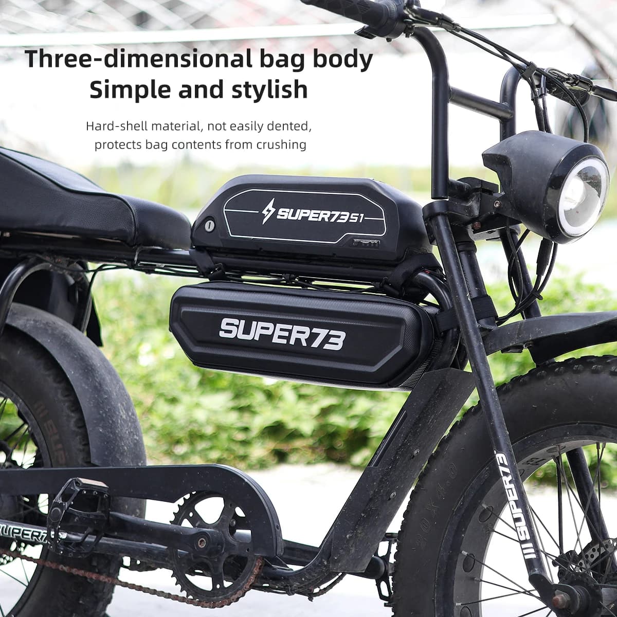 borsa per auto super73, borsa per trave, I BIKE, custodia universale, accessori modificati per riporre oggetti