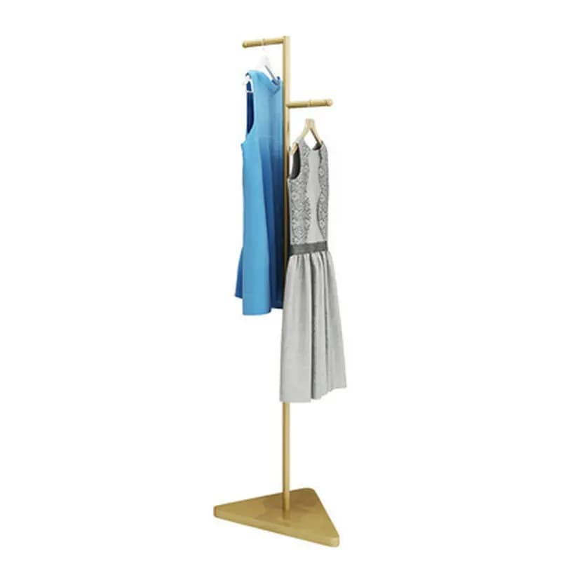 Floor-mounted hanger for women's clothing store, clothes display