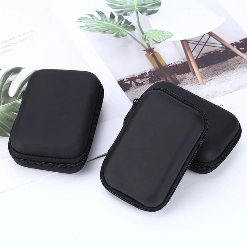 Borsa per Accessori Digitali, Custodia per Fotocamera in EVA, Organizer Portatile per Chiavette USB, Cuffie, Alimentatore, Cavo Dati per Mouse