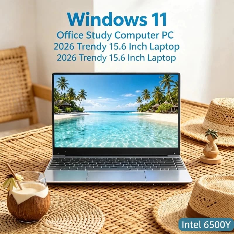 Well-received Original 15.6" Intel 6500Y Laptop 120Hz FHD IPS Screen 5000mAh 32GB/2TB SSD Backlit Keyboard