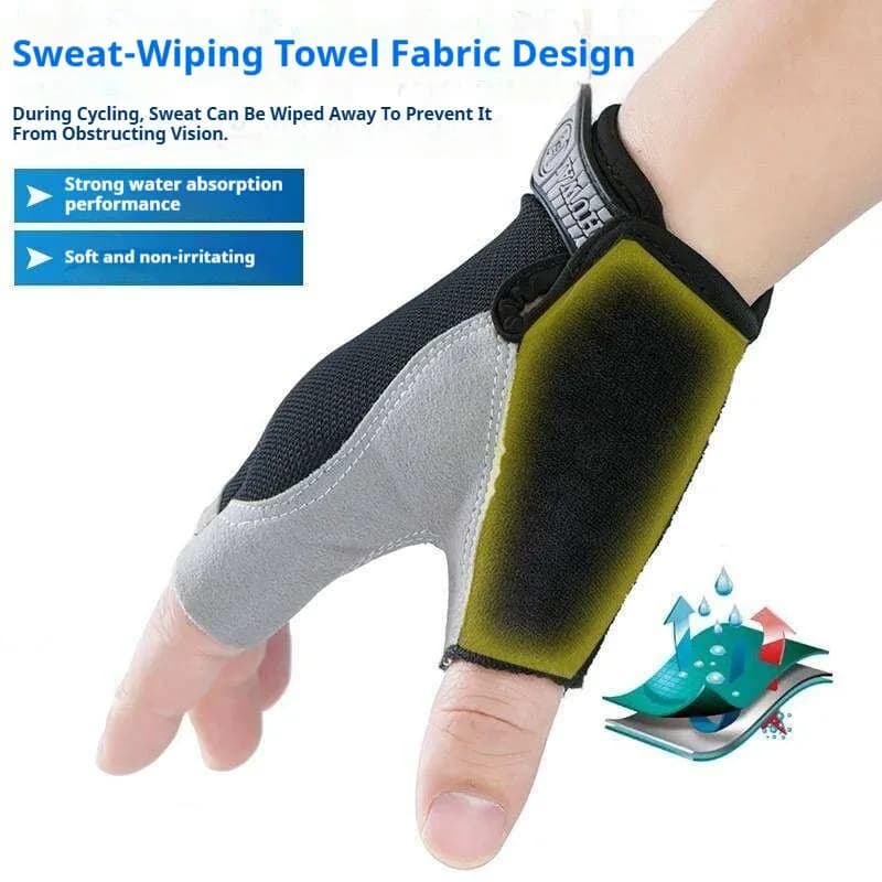 Breathable Gloves for Fitness, Summer Cycling, Gym, for Men and Women, for Bicycle and Fishing