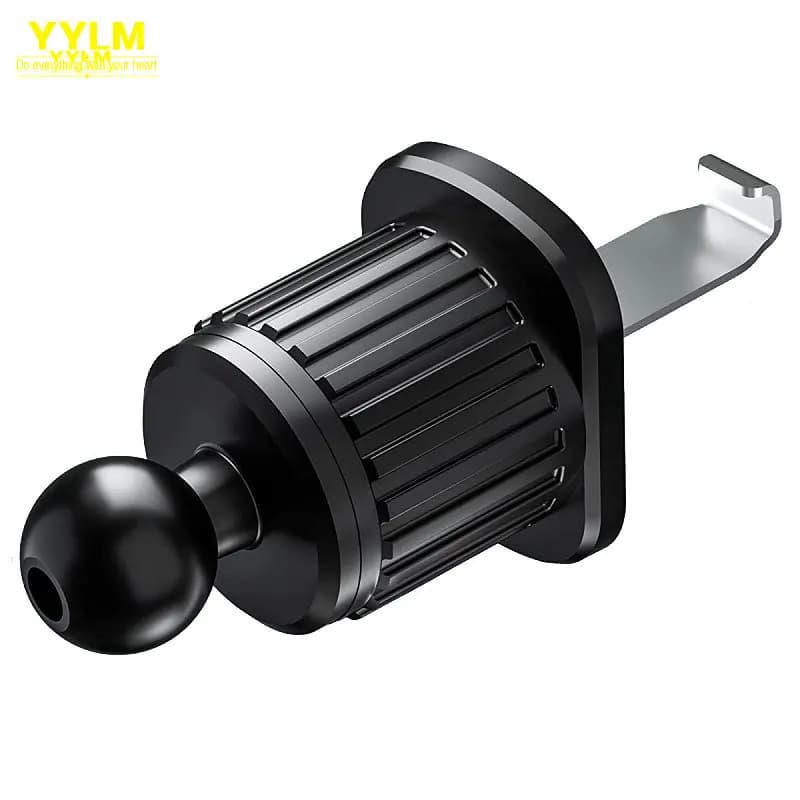 Supporto universale per clip per presa d'aria per auto Base con testa a sfera da 17 mm per supporto per telefono cellulare per auto Gancio per presa d'aria per auto per staffa GPS per cellulare