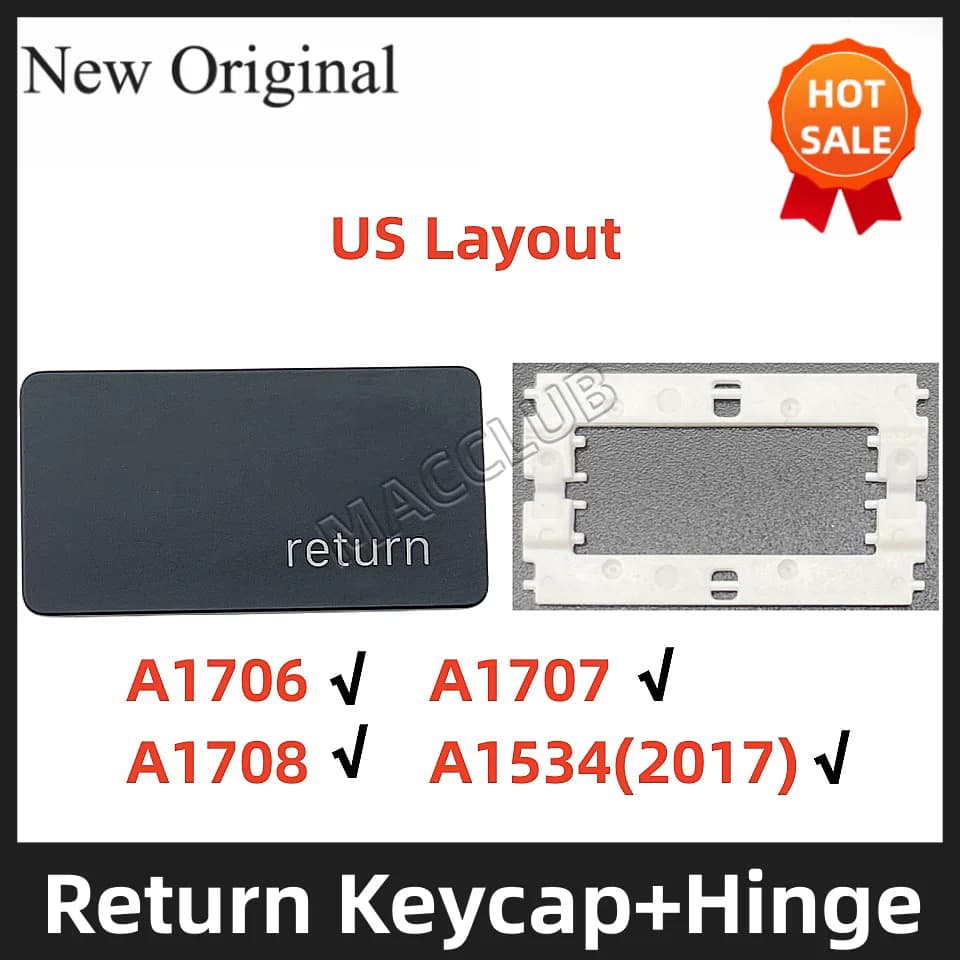 Return KeyCap per MacBook Pro Retina A1708 A1706 A1707 2016-2017 A1534 2017 custodia per tastiera chiave Cap tasti cerniera