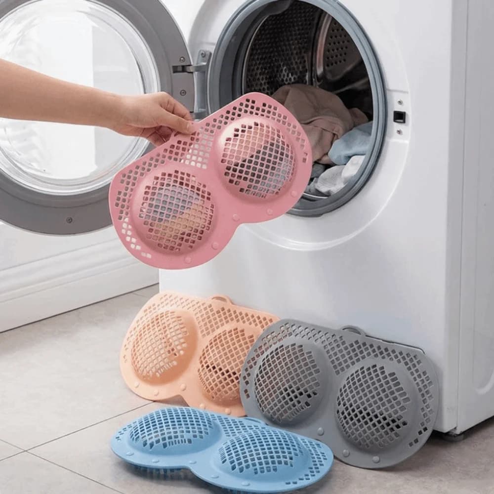 Mesh Silicone Bras Wash Bag Ventilated Protective Bras Laundry Bag Anti Deformation Machine Washable Bras Storage Bag Lingerie