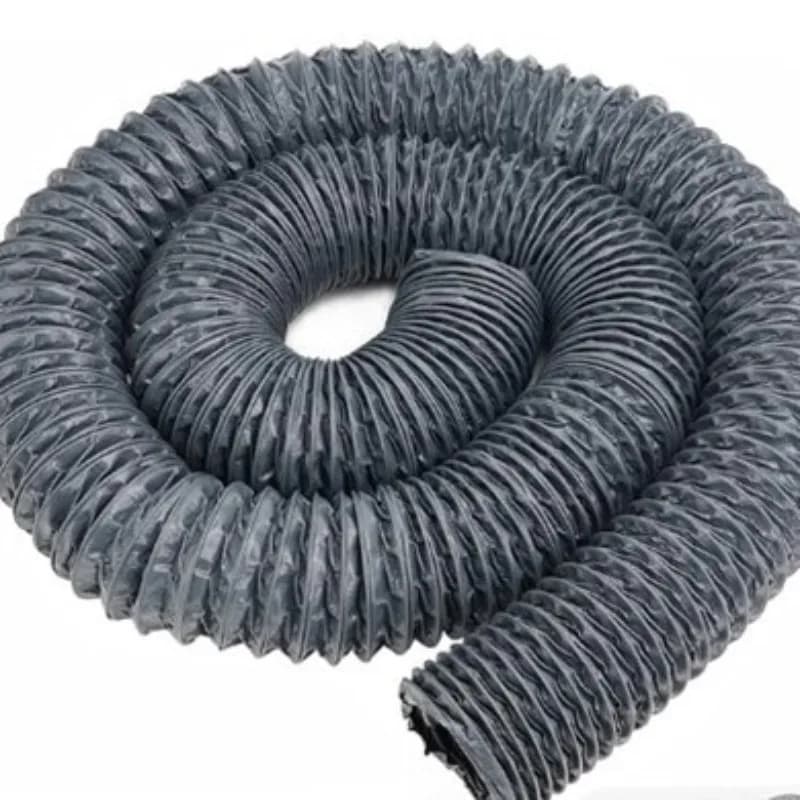 Flexible Laser Machine Exhaust Hose High Temperature Resistant Smoke Vent Pipe for Laser Engraver Cutter Ventilation