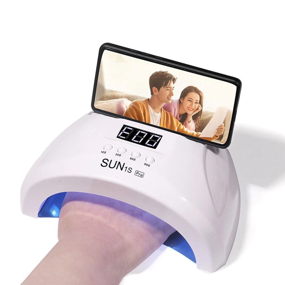LINMANDA SUN1s Essiccatore per unghie UV Lampada per asciugare lo smalto gel 30LED Lampada per polimerizzazione delle unghie Macchina per fototerapia per nail art Attrezzature per saloni