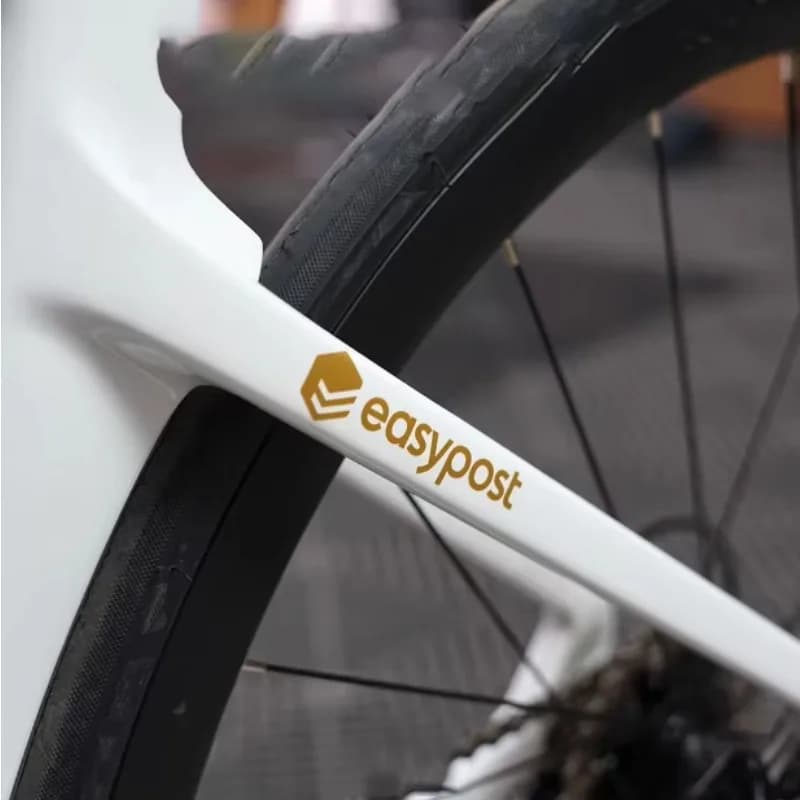 4PCS/SET 8CM Custom Text Bike Frame Sticker, Waterproof Vinyl Decal for Bicycle, Car, DIY Decor, Multi Colors