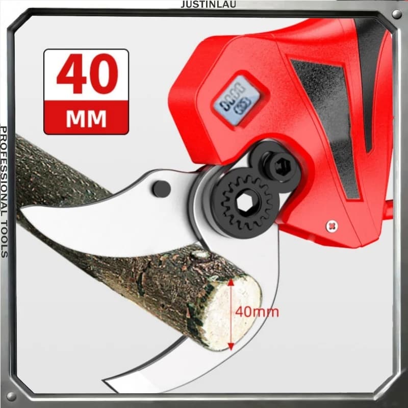 Electric pruning shears without brushes of 40 mm Electric scissors with 2 gears Fruit tree Bonsai Garden cutter for Makita Battery Pin
