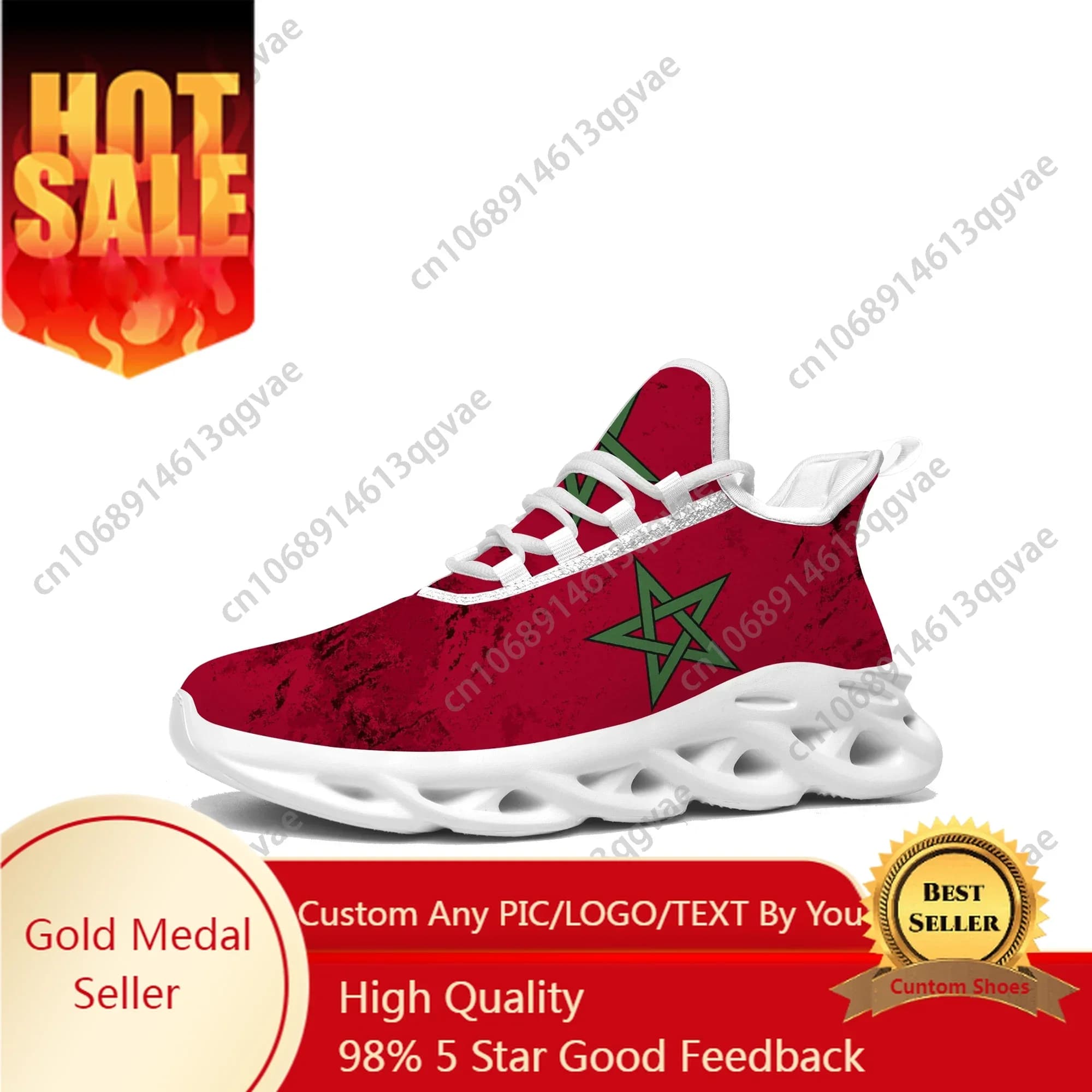 Women's Sports Shoes Men's Ballroom Shoes High Quality Sneakers Mesh Footwear with Laces Customized White Shoes