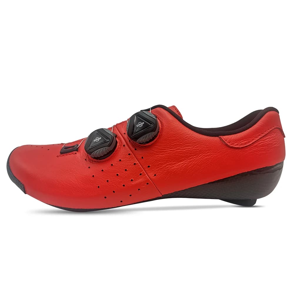 Hyper City ciclismo C3 scarpe da ciclismo in pelle di canguro scarpe da ciclismo in pista di carbonio scarpe da pista da strada scarpe da bici professionali