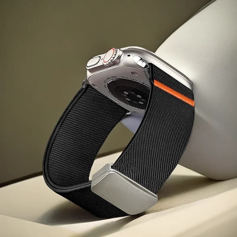 Cinturino sportivo magnetico per Apple Watch Ultra2 Band 49mm 45mm 46mm 44mm 42 41 40mm Bracciale Correa in nylon IWatch 10 9 8 7 6 5 4 SE
