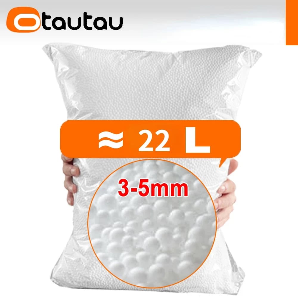 3-5mm Eco-friendly Bean Bag Divano Sedia Ripieno Riempitivo EPS Schiuma Palla di polistirolo Borsa per il lavaggio interno Grande XXL Gigante Beanbag TL001