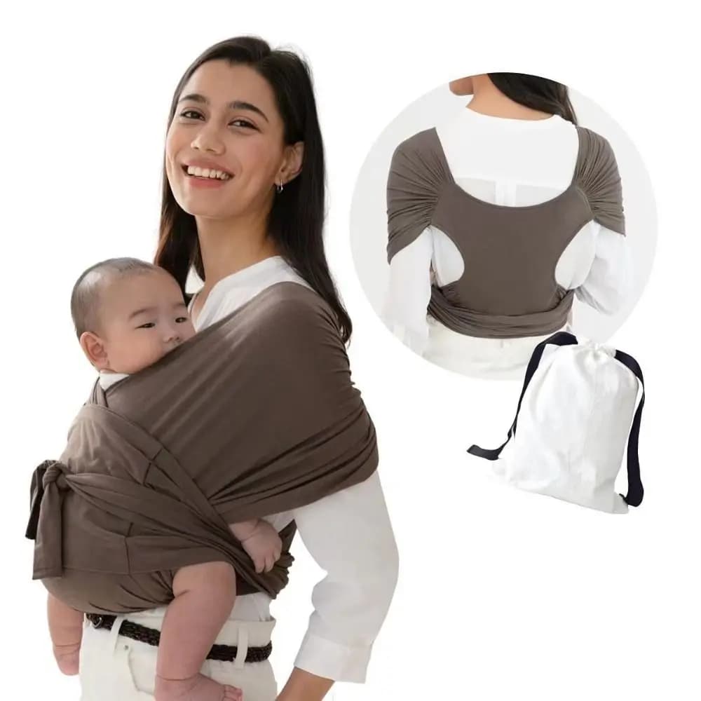 Newborn Front Holding Baby Wrap Carrier Infant Kangaroo Bag Mesh Infant Backpacks Horizontal Holding Type Cotton