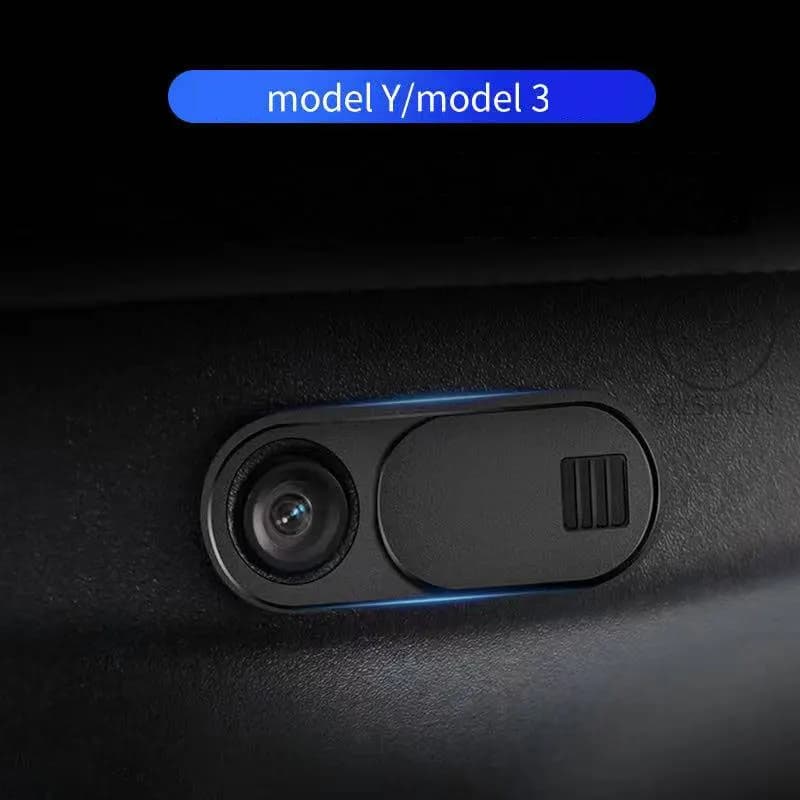 Cover per webcam per Tesla Model 3 Model Y 2020 2021 2022 2023 accessori per la copertura della privacy della fotocamera dell'auto
