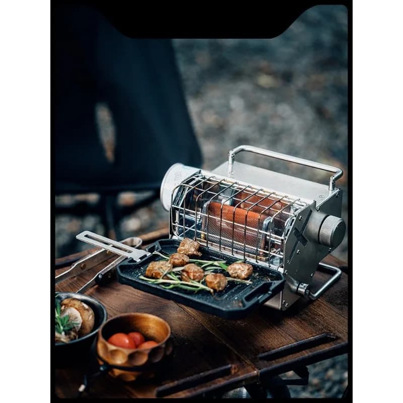 Portable Gas Heater Camping Stove Butane Burner for Outdoor Picnic Tea Cooking Heater Tabletop