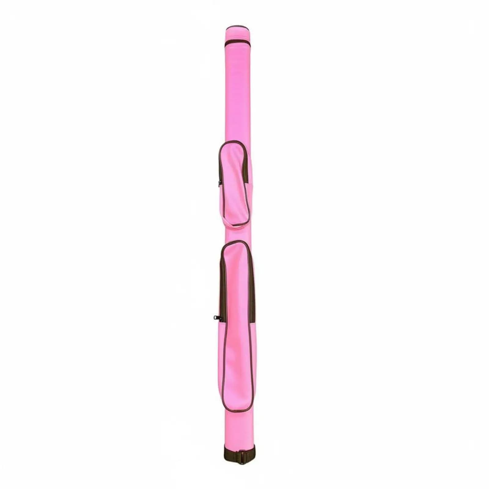 Billiard Cue Storage Case for Two Sticks with Extra Pockets and Firm Protection for League Play Travel