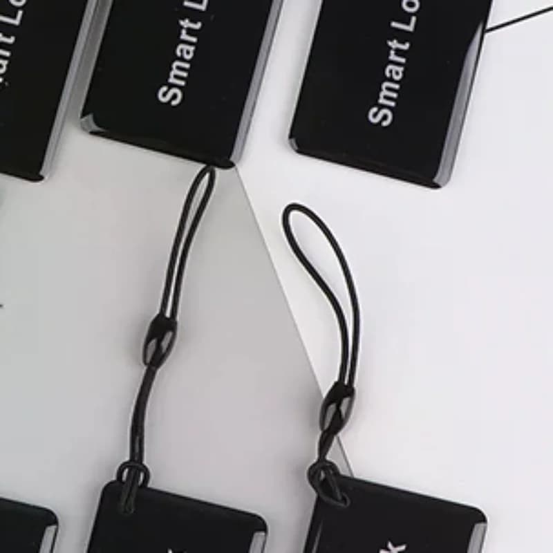5/10 Pezzi Scheda IC 13.56Mhz per Serratura Elettronica Intelligente, Scheda RFID Piccola per Sblocco Serrature Digitali con Impronta Digitale