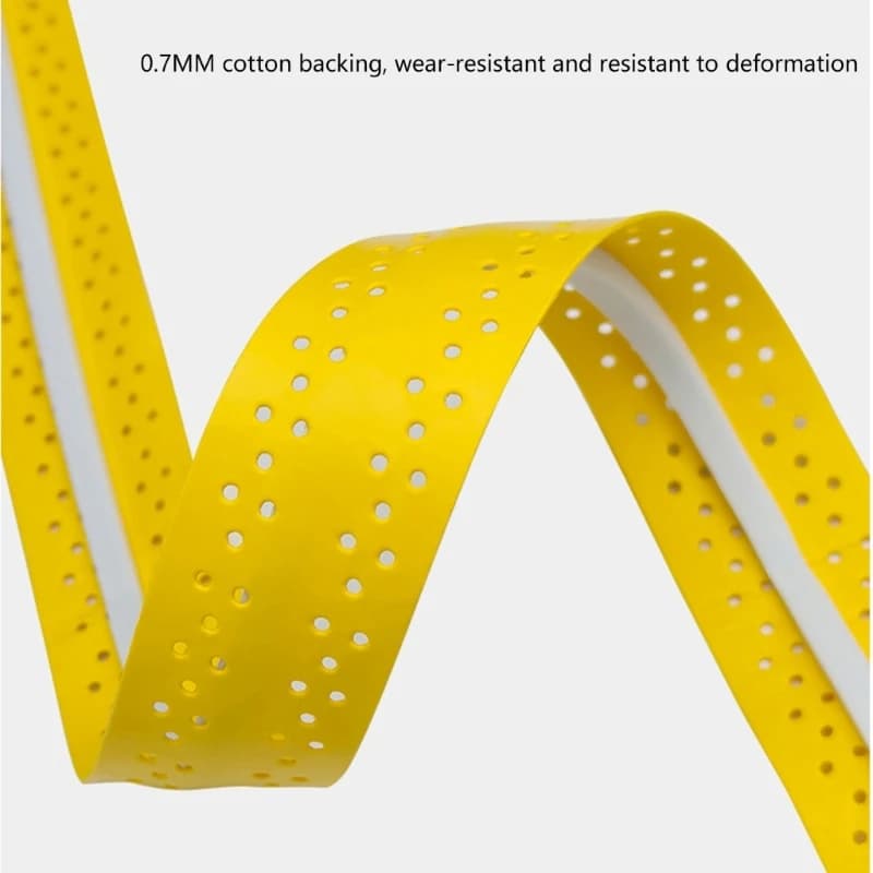 High Elasticity Shock Absorption Tennis Racket Grip Wrap Durability Sports