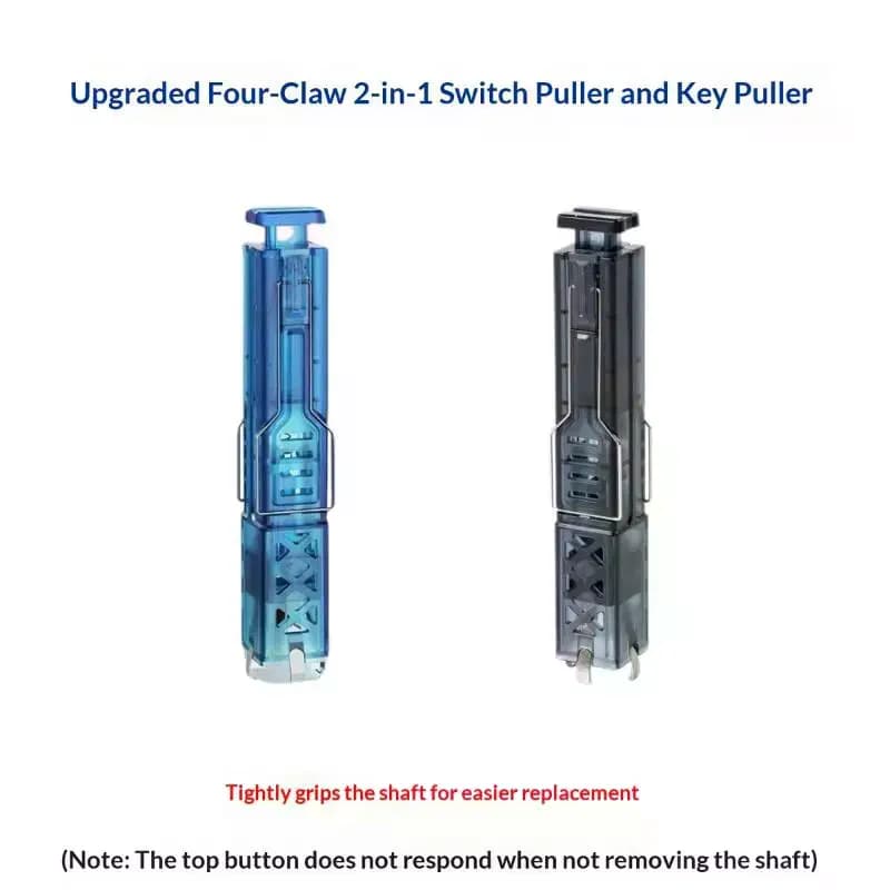 2 In 1 Keycap Switch Puller 1/3/5Pcs Keyboard Keycap Shaft Remover Extractor Mechanical Keyboard Accessories