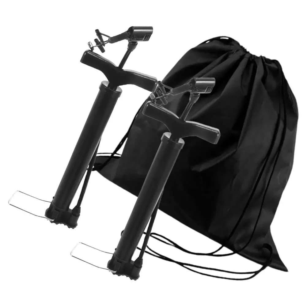 Set Pompa d'Aria Portatile per Palloni da Basket, Pneumatici Bici, Palloni Gonfiabili, Strumento di Gonfiaggio per Sport all'Aperto, Accessori per Basket