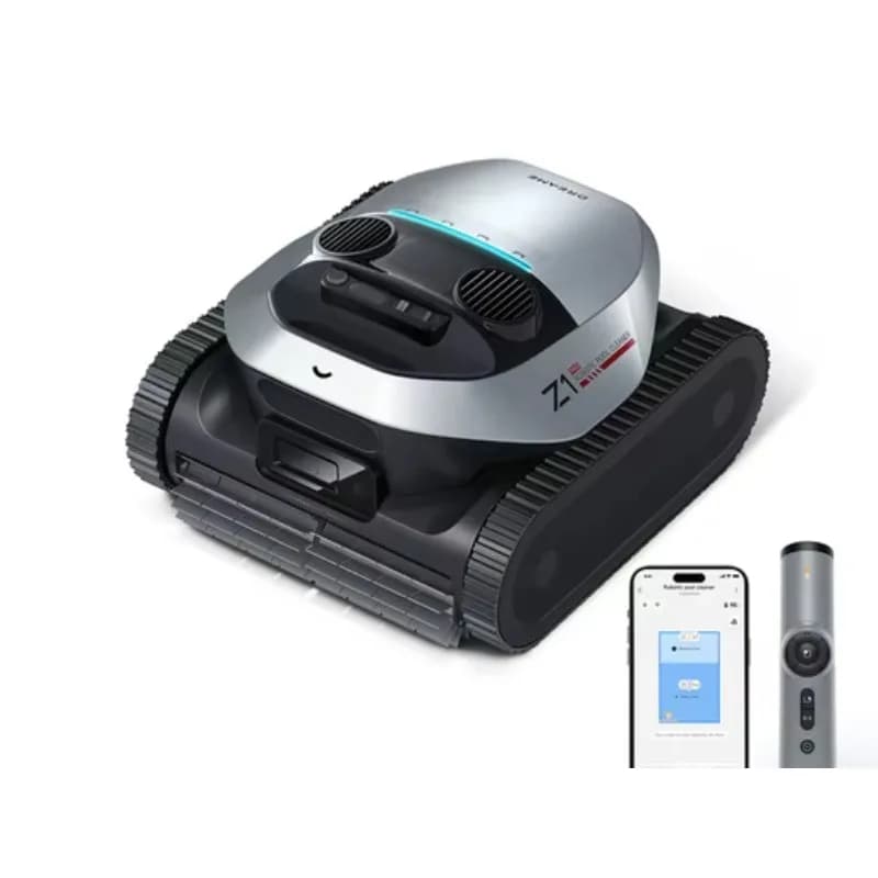 Wall Mounted Automatic Robotic Vacuum Cleaner Smart Control Cordless Efficient Cleaning Tool for Swimming Pool Related Pool