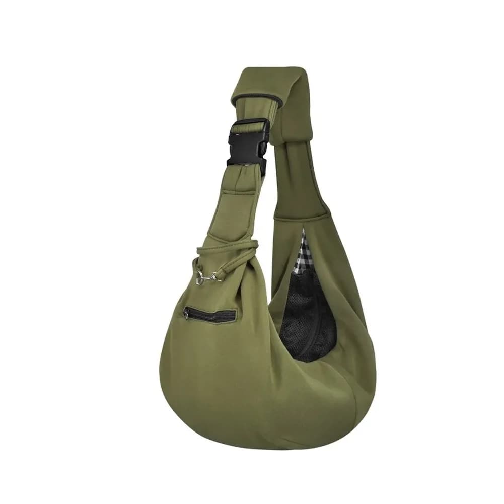 Double Sided Pet Carrier Bags Hand Free Adjustable Strap Pet Messenger Bag Breathable Large Capacity Dog Sling Carrier Bag