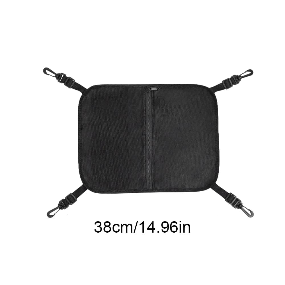 Borsa a rete per Stand Up Paddleboard, borsa portaoggetti in PU impermeabile con fibbia regolabile e fissa, accessori per kayak