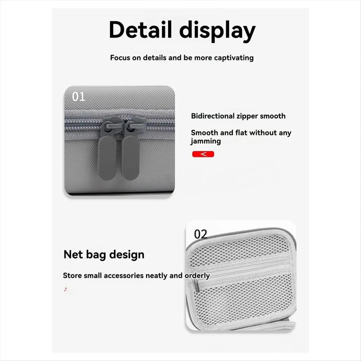(ABDH) Mini borsa portatile singola per Insta360 Go Ultra, custodia da trasporto, borsa a mano, scatola portaoggetti per accessori fotocamera Insta360