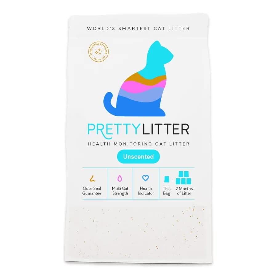 Health Monitoring Cat Litter - 8 lb for Easy Tracking of Feline Wellness and Odor Control in Litter Boxes