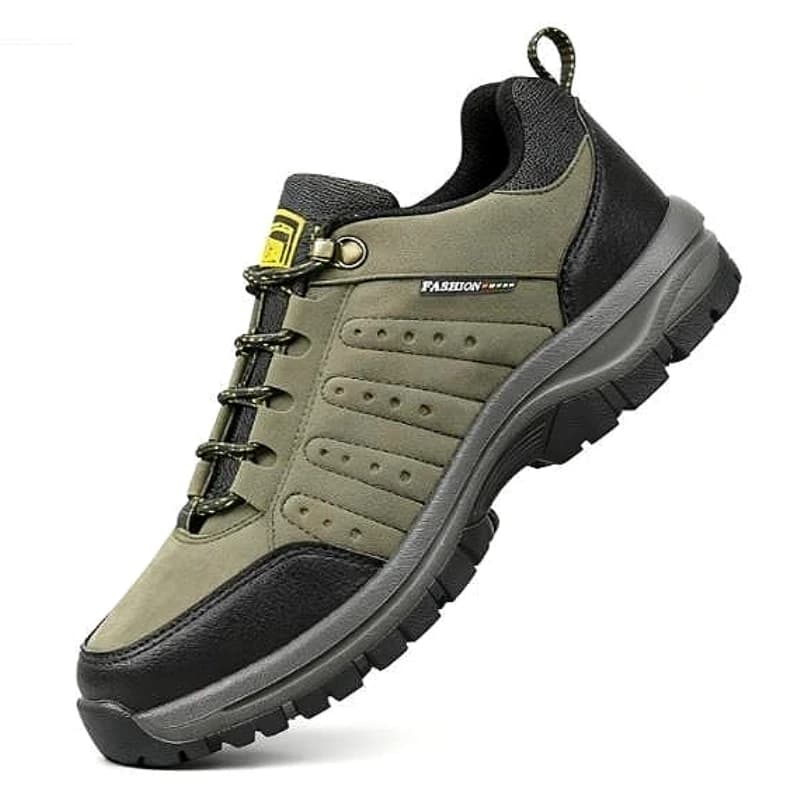 Scarpe da trekking Outdoor Retro SuedeTactical Platform Sneakers da uomo Primavera Autunno Nuovo 2025 Scarpe da campeggio per alpinismo antiscivolo