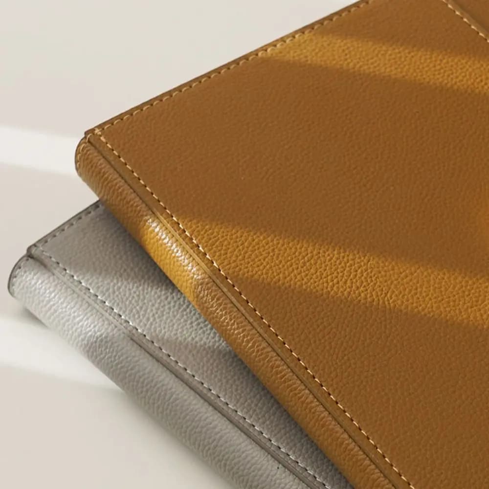 Agenda A5 con Chiusura Magnetica, 200 Pagine, Taccuino per Riunioni, Planner Giornaliero in Pelle PU Spessa per Scuola