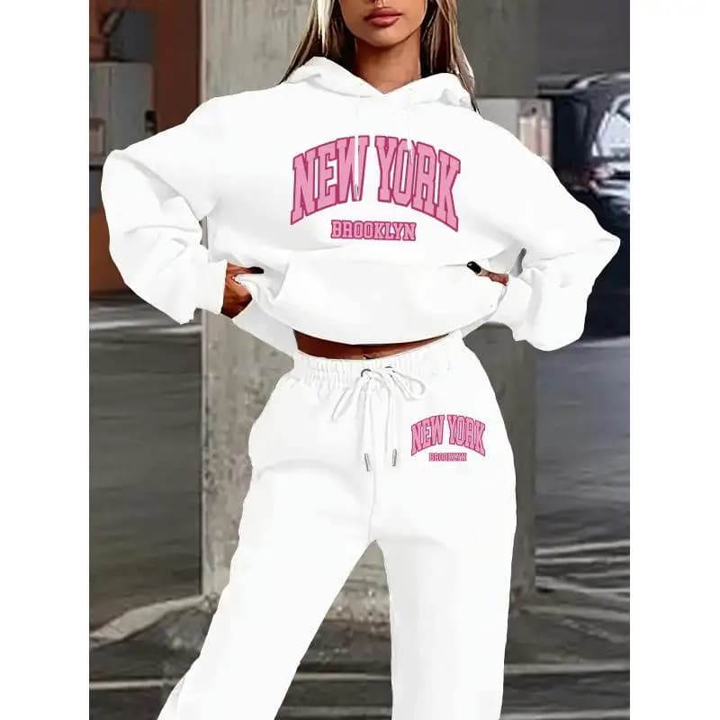 Men's Fleece Lined Hoodie Two Piece Set Comfortable Breathable Casual Streetwear Style Winter Collection Non Deformable