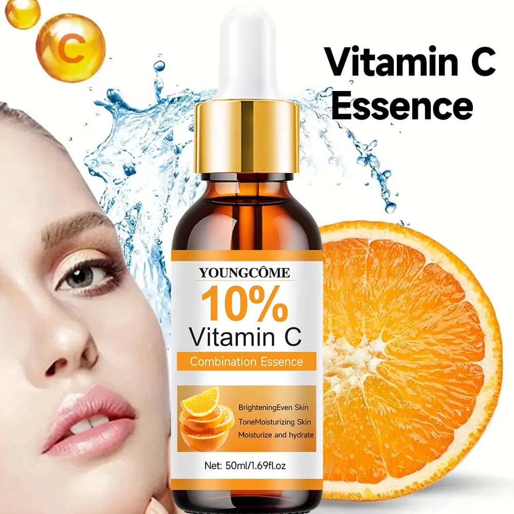 The essence for face to vitamin C contains hyaluronic acid Removal dark spots Repair Anti-aging Essence Skin Care of face Collagen Repair