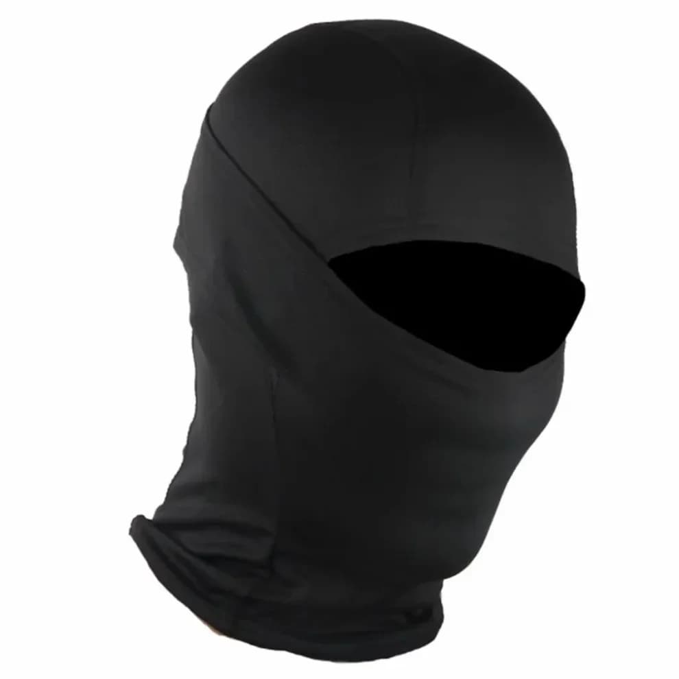 Passamontagna Tattico Integrale per Airsoft, Paintball, Ciclismo, Escursionismo, Pesca, Snowboard, Sci, Maschera con Cappuccio per Uomo e Donna