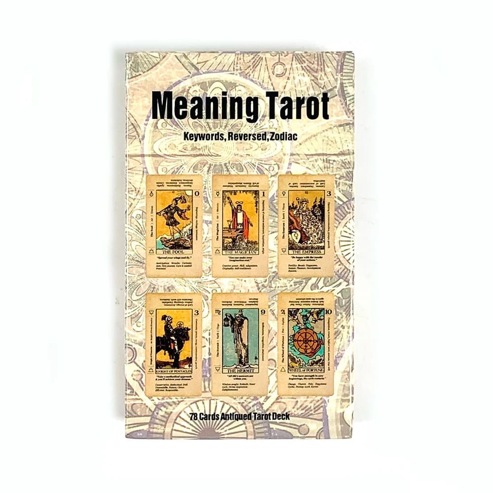 Mazzo di Carte dei Tarocchi Retrò 2026 con Guida – Regalo per Principianti per la Divinazione e la Lettura delle Fortuna