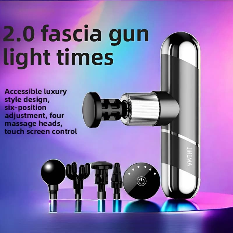 Mini portable electric touch home fitness massager new gift for massage gun