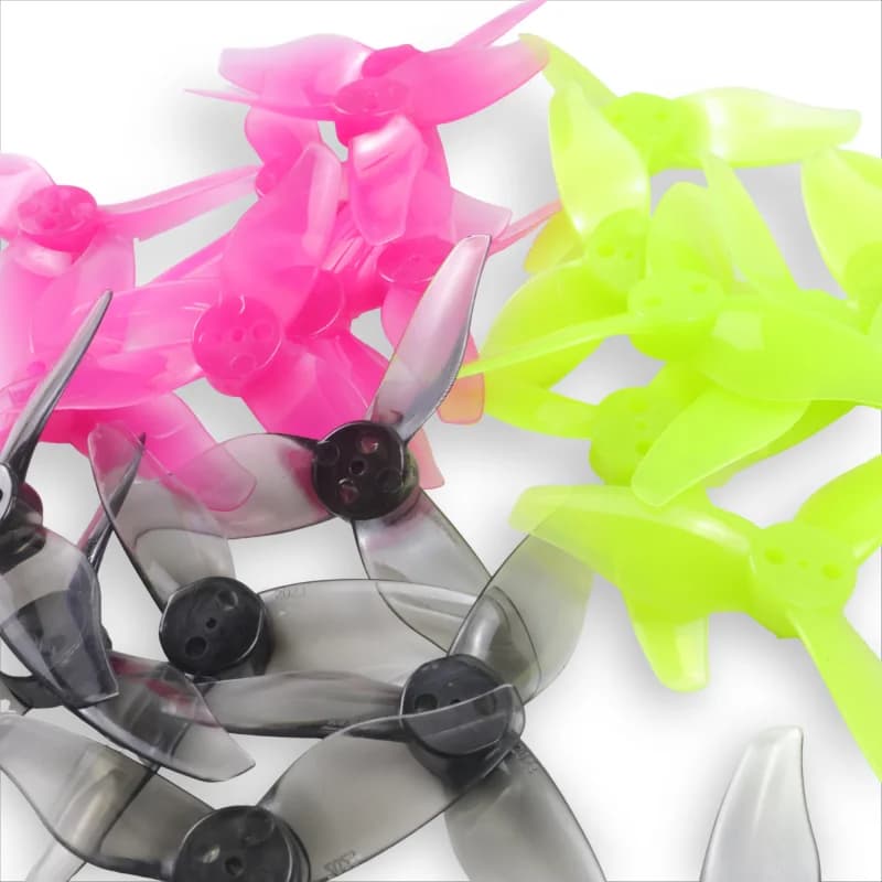 NEW 8 pcs GEMFAN Hurricane 2023 2x2.3 2 Inch 3-Paddle PC Elica with Holes 1mm/1.5mm for 1105-1108 FPV Racing Drone motor