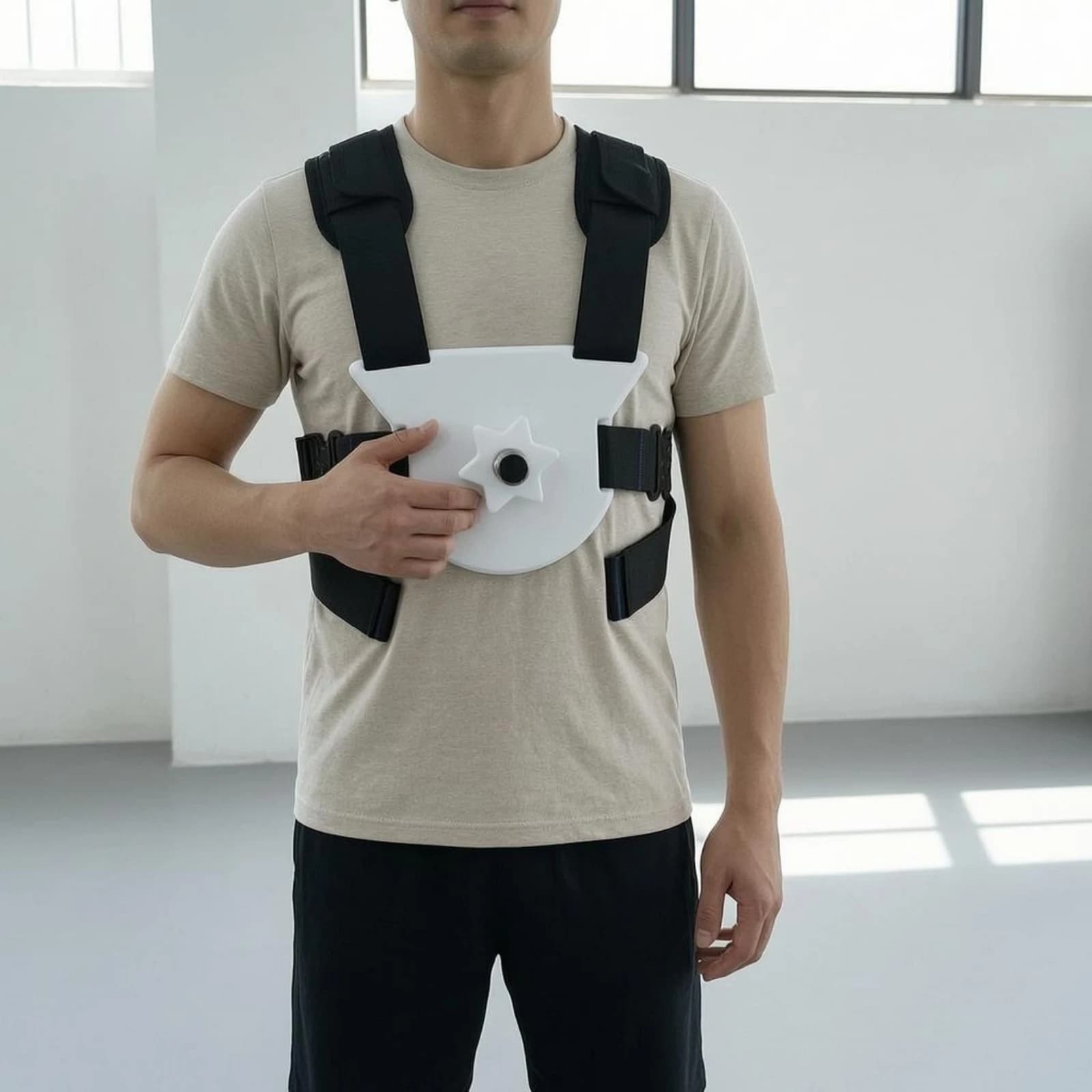 Weighted Training Vest Quick-Release Buckles Plate Carrier Vest